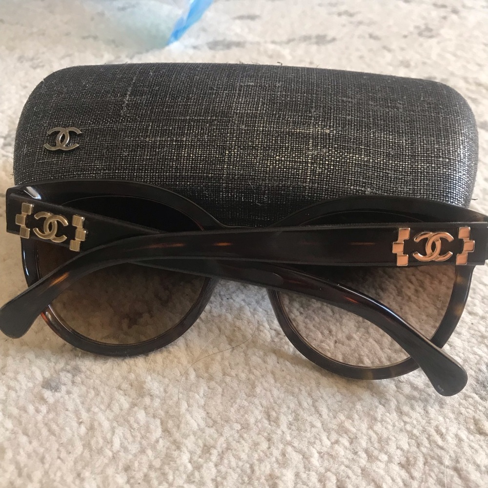 Chanel Havana Brown Sunglasses